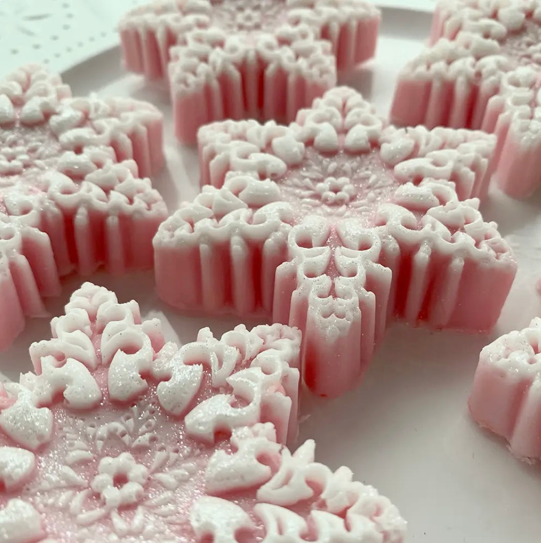Sugar Plum Snowflake Soap