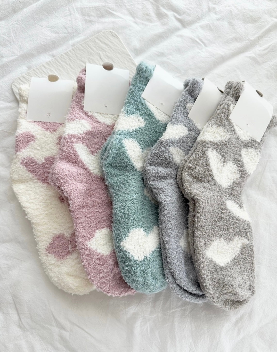 Cozy Heart Socks